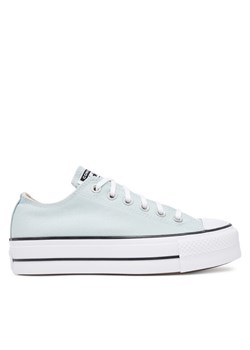 Converse Trampki Chuck Taylor All Star Lift Platform A11876C Błękitny ze sklepu MODIVO w kategorii Trampki damskie - zdjęcie 183631576