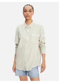 RVCA Koszula Showdown 23B051501 Zielony Relaxed Fit ze sklepu MODIVO w kategorii Koszule damskie - zdjęcie 183631577