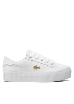 Lacoste Sneakersy 747CFA0005 Biały ze sklepu MODIVO w kategorii Trampki damskie - zdjęcie 183631578