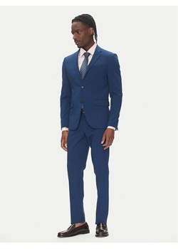 Lindbergh Garnitur 30-61040 Niebieski Slim Fit ze sklepu MODIVO w kategorii Garnitury męskie - zdjęcie 183631606