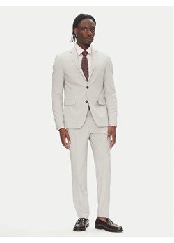 Lindbergh Garnitur 30-61040 Szary Slim Fit ze sklepu MODIVO w kategorii Garnitury męskie - zdjęcie 183631609
