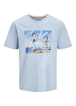 Jack&Jones T-Shirt Colton 12268438 Błękitny Standard Fit ze sklepu MODIVO w kategorii T-shirty męskie - zdjęcie 183631628