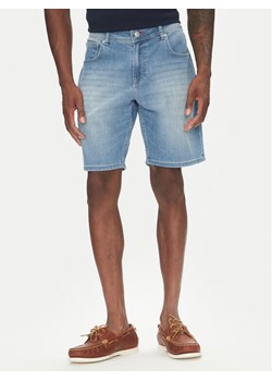 Hechter Paris Szorty jeansowe 26655 151362 Niebieski Regular Fit ze sklepu MODIVO w kategorii Spodenki męskie - zdjęcie 183631658