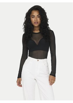 JDY Bluzka Elsa 15303787 Czarny Slim Fit ze sklepu MODIVO w kategorii Bluzki damskie - zdjęcie 183631707