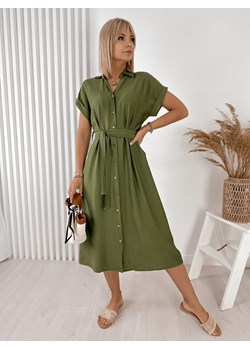 sukienka delina khaki one size ze sklepu UBRA w kategorii Sukienki - zdjęcie 183633827