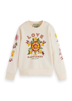 Scotch & Soda Bluza w kolorze kremowym ze wzorem - id: 17129199 - marki SCOTCH&SODA - 183634165 Scotch & Soda Bluza w kolorze kremowym ze wzorem ze sklepu Limango Polska w kategorii Bluzy dziewczęce - zdjęcie 183634165