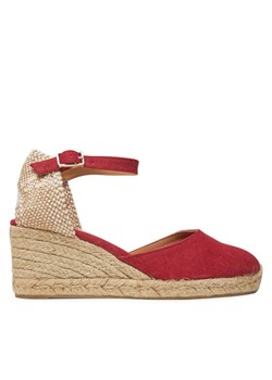 Espadryle Castañer Carol/6/002 021655 Czerwony ze sklepu eobuwie.pl w kategorii Espadryle damskie - zdjęcie 183634208