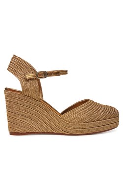 Espadryle Castañer Carolyn/142 023115 Złoty ze sklepu eobuwie.pl w kategorii Espadryle damskie - zdjęcie 183634266