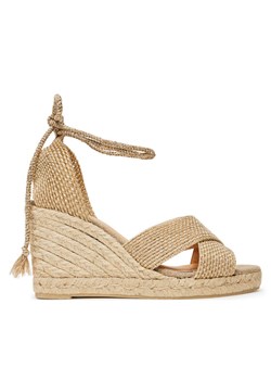 Castañer Espadryle Becca/8/256 025534 Beżowy ze sklepu MODIVO w kategorii Espadryle damskie - zdjęcie 183634945