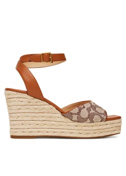 Coach Espadryle CAS80 Brązowy ze sklepu MODIVO w kategorii Espadryle damskie - zdjęcie 183634976