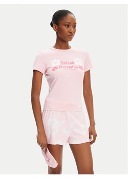 Juicy Couture Piżama Island Dreaming JCLPJ125507 Różowy Regular Fit ze sklepu MODIVO w kategorii Piżamy damskie - zdjęcie 183635027
