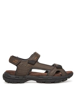 Skechers Sandały Garver-Louden 64487/BRN Brązowy ze sklepu MODIVO w kategorii Sandały męskie - zdjęcie 183635037