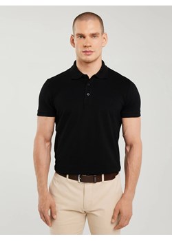Koszulka męska polo czarna Markolinos 906 ze sklepu Big Star w kategorii T-shirty męskie - zdjęcie 183636007