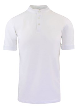 Męski T-Shirt na Stójce - Brave Soul - Biały TSBRSSS25hiroshiOPTICWHITE ze sklepu JegoSzafa.pl w kategorii T-shirty męskie - zdjęcie 183636037
