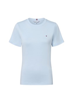 Tommy Hilfiger Koszulka damska Kobiety Bawełna jasnoniebieski jednolity - id: 713574-0004-09900 - marki Tommy Hilfiger - 183636407 Tommy Hilfiger Koszulka damska Kobiety Bawełna jasnoniebieski jednolity ze sklepu vangraaf w kategorii Bluzki damskie - zdjęcie 183636407