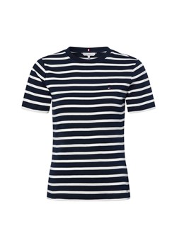 Tommy Hilfiger Koszulka damska Kobiety Bawełna granatowy w paski ze sklepu vangraaf w kategorii Bluzki damskie - zdjęcie 183636408