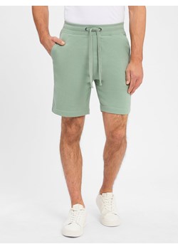 Nils Sundström Szorty Mężczyźni Bawełna seledynowy jednolity ze sklepu vangraaf w kategorii Spodenki męskie - zdjęcie 183636466