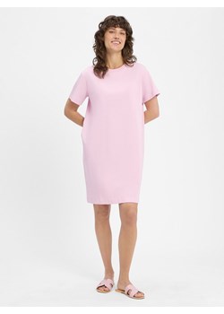 Marie Lund Sukienka damska Kobiety Bawełna różowy jednolity ze sklepu vangraaf w kategorii Sukienki - zdjęcie 183636478