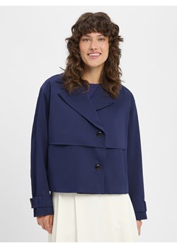 HUGO Kurtka damska - Aclira-1 Kobiety Bawełna granatowy jednolity - id: 766635-0001-00340 - marki Hugo Boss - 183636485 HUGO Kurtka damska - Aclira-1 Kobiety Bawełna granatowy jednolity ze sklepu vangraaf w kategorii Kurtki damskie - zdjęcie 183636485