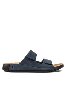 Klapki ECCO 2Nd Cozmo M 2 Strap Slide 50090402038 Granatowy ze sklepu eobuwie.pl w kategorii Klapki męskie - zdjęcie 183638747