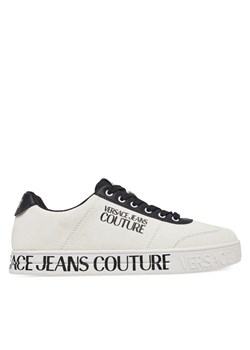 Sneakersy Versace Jeans Couture 78YA3SK6 Biały ze sklepu eobuwie.pl w kategorii Buty sportowe męskie - zdjęcie 183638785