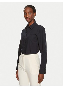 Tommy Hilfiger Koszula WW0WW43344 Granatowy Regular Fit ze sklepu MODIVO w kategorii Koszule damskie - zdjęcie 183639426