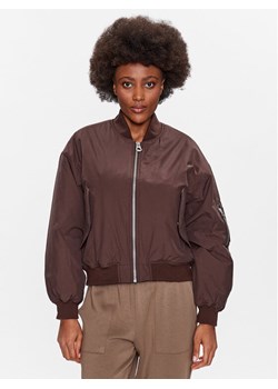 Outhorn Kurtka bomber TJACF028 Brązowy Regular Fit ze sklepu MODIVO w kategorii Kurtki damskie - zdjęcie 183639439