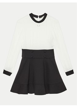 TWINSET Sukienka codzienna 242GJ2113 Czarny Regular Fit ze sklepu MODIVO w kategorii Sukienki dziewczęce - zdjęcie 183639457