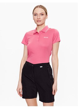 Regatta Polo Maverick RWT210 Różowy Regular Fit ze sklepu MODIVO w kategorii Bluzki damskie - zdjęcie 183639495
