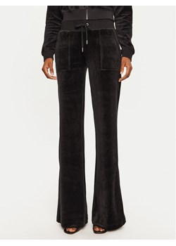 Juicy Couture Spodnie dresowe Layla JCSEBJ001 Czarny Flared Leg ze sklepu MODIVO w kategorii Spodnie damskie - zdjęcie 183639497