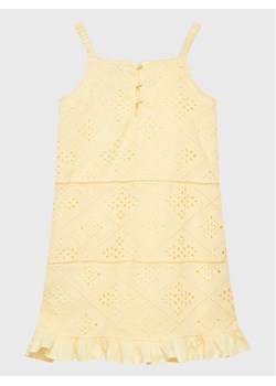 Guess Sukienka letnia J3GK23 WFGJ0 Żółty Regular Fit ze sklepu MODIVO w kategorii Sukienki dziewczęce - zdjęcie 183639559