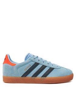 adidas Sneakersy Gazelle J IG9151 Niebieski ze sklepu MODIVO w kategorii Buty sportowe dziecięce - zdjęcie 183639588