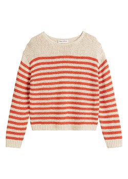 Marc O´Polo Sweter w kolorze beżowo-czerwonym ze sklepu Limango Polska w kategorii Swetry damskie - zdjęcie 183642365