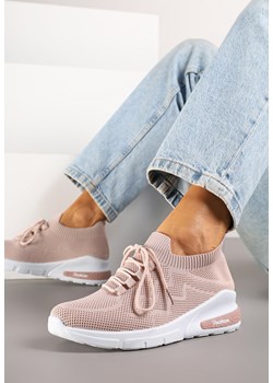 Beżowe Buty Sportowe Amathousa ze sklepu born2be.pl w kategorii Buty sportowe damskie - zdjęcie 183643479