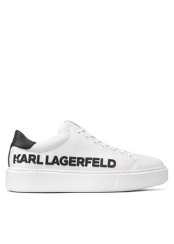 Sneakersy KARL LAGERFELD KL52225 Biały ze sklepu eobuwie.pl w kategorii Trampki męskie - zdjęcie 183643869