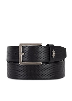 Pasek U.S. Polo Assn. WIUXT2570MHA Czarny ze sklepu eobuwie.pl w kategorii Paski męskie - zdjęcie 183643889