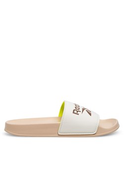 Klapki Reebok FULGERE SLIDE 100063325 Écru ze sklepu eobuwie.pl w kategorii Klapki damskie - zdjęcie 183643925