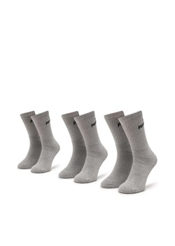 Zestaw 3 par wysokich skarpet damskich Puma 90793403 r.39/42 Szary ze sklepu eobuwie.pl w kategorii Skarpetki damskie - zdjęcie 183643967