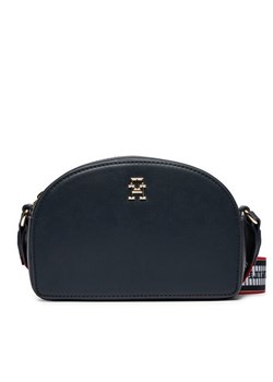 Torebka Tommy Hilfiger Fresh Camera Bag Corp AW0AW16682 Granatowy ze sklepu eobuwie.pl w kategorii Listonoszki - zdjęcie 183644066