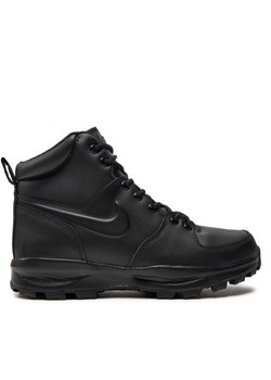 Sneakersy Nike Manoa Leather 454350 003 Czarny ze sklepu eobuwie.pl w kategorii Buty zimowe męskie - zdjęcie 183644085