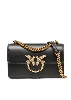 Torebka Pinko Love One Mini Dc PE 23 PLTT 100074 A0F1 Czarny ze sklepu eobuwie.pl w kategorii Kopertówki - zdjęcie 183644107