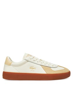 Lacoste Sneakersy Baseshot 7-49SFA0030 Żółty ze sklepu MODIVO w kategorii Buty sportowe damskie - zdjęcie 183645419