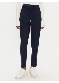 United Colors Of Benetton Spodnie materiałowe 4DI4DF00J Granatowy Regular Fit ze sklepu MODIVO w kategorii Spodnie damskie - zdjęcie 183645457