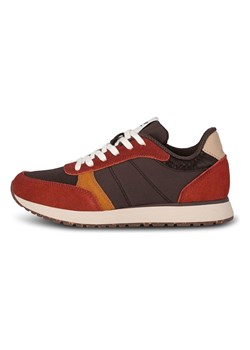WODEN Skórzane sneakersy &quot;Ronja&quot; w kolorze brązowo-czerwonym ze sklepu Limango Polska w kategorii Buty sportowe damskie - zdjęcie 183648306