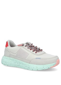 Lekkie sneakersy damskie - HEY DUDE SIROCCO ALTA W FRIENDSHIP LACE 43155 SZARE ze sklepu Tymoteo.pl - sklep obuwniczy w kategorii Buty sportowe damskie - zdjęcie 183648649