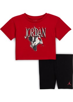 Dwuczęściowy zestaw z kolarkami dla niemowląt Retro 1984 Jordan (12–24 M) - Czerń - id: 41359089031new - marki Jordan - 183650835 Dwuczęściowy zestaw z kolarkami dla niemowląt Retro 1984 Jordan (12–24 M) - Czerń ze sklepu Nike poland w kategorii Odzież dla niemowląt - zdjęcie 183650835