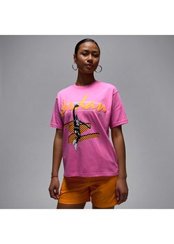 Damski T-shirt z nadrukiem Jordan MVP - Różowy ze sklepu Nike poland w kategorii Bluzki damskie - zdjęcie 183650838