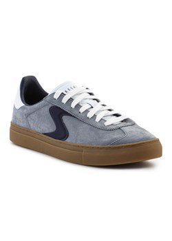 Buty Skechers Arch Fit Legend - Romah 254001-GYNV niebieskie ze sklepu ButyModne.pl w kategorii Trampki męskie - zdjęcie 183651876