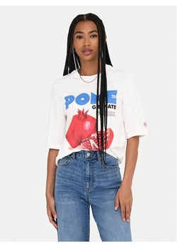 ONLY T-Shirt Phoebe 15351369 Biały Regular Fit ze sklepu MODIVO w kategorii Bluzki damskie - zdjęcie 183652318