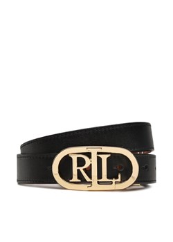 Lauren Ralph Lauren Pasek Damski Oval Rev 25 412883714003 Brązowy ze sklepu MODIVO w kategorii Paski damskie - zdjęcie 183652326